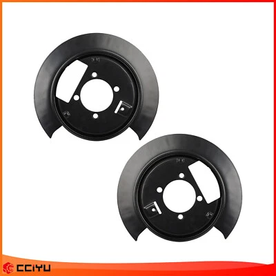 Rear Brake Dust Shields Set For 4WD 1998-05 Chevrolet Blazer 1997-04 GMC S-15 Foto 1 de 4