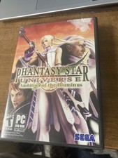 Phantasy Star Universe Ambition of the Illuminus PC DVD ROM Complete w/ Manual