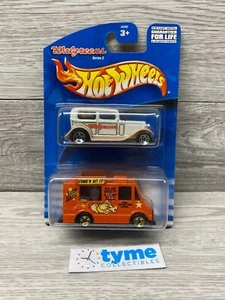 2001 Hot Wheels Walgreens Exclusive 2 Pack 32 Ford Delivery Ice Cream Series 3 - Bild 1 von 2