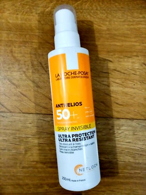La Roche-Posay Anthelios SPF50+ Crème Protection Solaire Spray Invisible 200ml