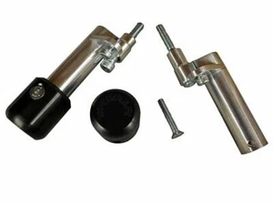 APRILIA TUONO 2006-2010 WOODCRAFT RACING FRAME SLIDER KIT - STANDARD BLACK PUCKS - Picture 1 of 4