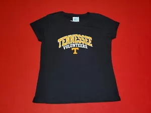 Womens NCAA Tennessee Volunteers Tee Shirt Small Black NWT FREE SHIPPING - Picture 1 of 3