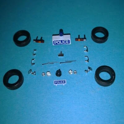 Corgi Vanguards VA053 Triumph Dolomite Police Car Spare Parts Pack D3.1 - Image 1 of 2