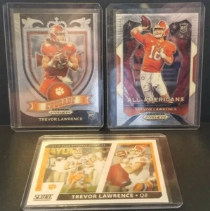 2021 Trevor Lawrence Rookie Inserts Lot of 3 plus 1 Freebie. SIEHE BESCHREIBUNG  - Bild 1 von 7