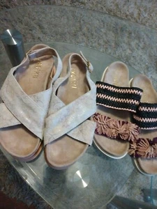 Inuikii sandals women's 38 (set of 2) - Picture 1 of 7