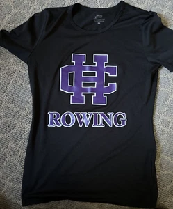 Patagonia Holy Cross Rowing Women’s Small Black Shirt - Picture 1 of 6