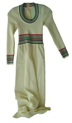 Vintage 1970’s Giamo Knits Scoop Neck Maxi Dress Womens Size S ? - Image 1 of 4