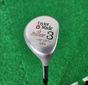Taylormade Burner 3 Fairway Wood 15* Loft RH Steel Shaft Clean Grip 42.5" - Picture 1 of 12