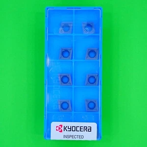 KYOCERA CCMT09T302GK PV7025 - CCMT32505GK Wendeschneidplatten 10 Stück NEU - Picture 1 of 5