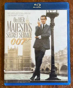 On Her Majesty's Secret Service Blu-ray 1969 James Bond George Lazenby Savalas - Picture 1 of 2