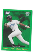 1995 Best Best of the Best SP Edgar Renteria #104 Portland Sea Dogs