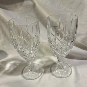 Gorham Crystal LADY ANNE Iced Tea Glasses - Set of Two - Picture 1 of 6