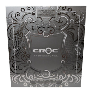 Croc Professional Premium Advanced Digital Technology Hairdryer White Sealed