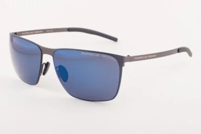 Gafas de sol PORSCHE Design 8669 C gris mate/azul espejo 61 mm Foto 1 de 3