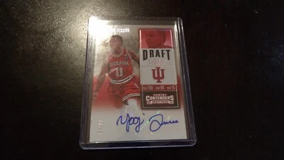 2016 Contenders Basketball Draft Ticket Yogi Ferrell Rookie Auto Card 84/99 - Image 1 of 3