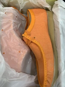 Clarks Originals Men's Wallabee Orange Textile 26150099 - Picture 1 of 4