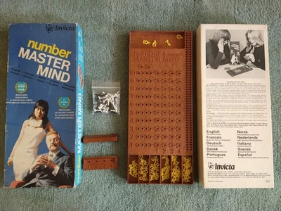 Invicta 1976 Vintage Number Mastermind Game - Break the Code - Image 1 of 4