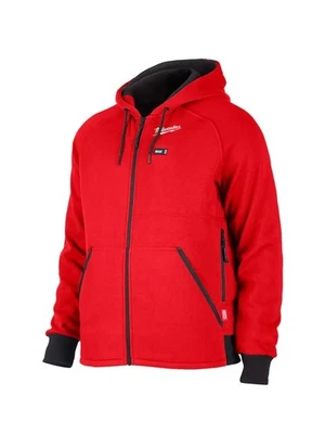 ~NEW~Milwaukee Heated Jacket Hoodie Red Jacket Only Size: Medium 306R-20M - Image 1 of 4
