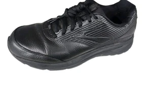 Scarpe da passeggio 10.5 4E- Brooks Addiction Walker 2 Triple nere sneakers M $130 - Foto 1 di 11