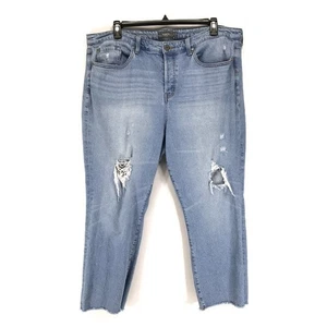 Torrid Stovepipe Straight Classic Denim High Rise Jeans Women's Plus Size 20R - Picture 1 of 11