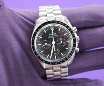🐺 Omega Speedmaster Professional Moonwatch Sapphire 310.30.42.50.01.002 🐺 - Image 1 of 4