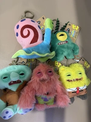 SpongeBob & Friends Fuggler Keyring Rare *NEW WITH ALL TAGS* Funny Ugly Monster - Image 1 of 4