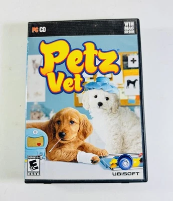 Petz Vet PC CD Rom Game in Jewel Case 2007 Ubisoft Games ML409 - Image 1 of 3