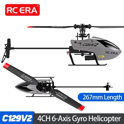 RC ERA C129V2 Helicopter Altitude Control 6-Axis Gyro 4CH One key 3D Flip - Image 1 of 4