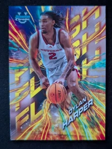 Dylan Harper 2024-25 Bowman U Cromo Flash Xfractor SP Rutgers  - Imagen 1 de 3