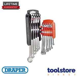 Draper 66093 Orange Expert Hi-Torq 11 Piece Metric Combination Spanner Set - Picture 1 of 5