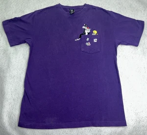 T-shirt Warner Bros Sylvester Tweety Bird ricamata taglia S - Foto 1 di 5
