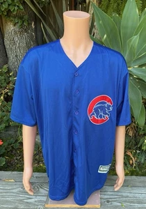 Majestic Cool Base Chicago Cubs Kris Bryant World Series 2016 Jersey Size 2XL - Picture 1 of 9