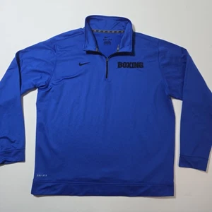 Nike Shirt Herren XL Dri Fit Boxpullover Quarter Zip leicht Training - Bild 1 von 12