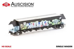 Auscision (NGH-98) BGVF SSR Grain Hopper - Grain Lids and Graffiti - Single Car - Bild 1 von 1