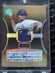 2004 SP Game Used Patch Premium Patches Autograph #APP-EG Eric Gagne /50 Dodgers - Picture 1 of 2