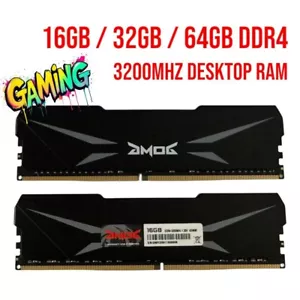 Lote de memoria de escritorio de acero 16 GB 32 GB 64 GB DDR4 3200 MHz RAM para juegos al por mayor - Imagen 1 de 6