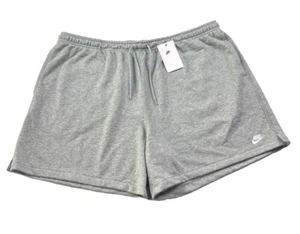 Nike Sportswear Herren French Terry Alltagsshorts grau gesticktes Logo XXL, neu mit Etikett - Bild 1 von 12