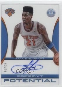 2013-14 Totally Certified Present Potential Signatures /99 Iman Shumpert Auto