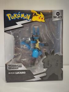 Pokemon Select Lucario 6 inches Action Articulated Figure New. 