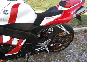 Fit Yamaha Yzf R1  2007-2008 Volcano Design Seat Cover  Y047C128 Anti Slip - Picture 1 of 7