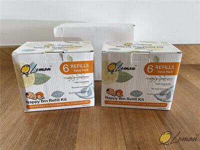 6, 12 Or 24 Pack Korbell Nappy Bin Refill Kits For 16L Bin - 100% Compatible • 189.99$