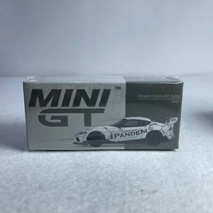 1/64 TSM MINI-GT Toyota Pandem GR Supra V1.0 Silver RHD MGT00175-R - Picture 1 of 1