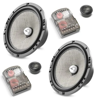 Focal 165 AS Access Series 2 Way 6.5" Car Door Component Speakers 60w RMS Pair - Image 1 of 4