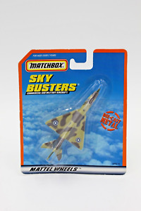 Matchbox Sky Busters 2000 MIG-21 Military Jet Aircraft Die-Cast Metal Mattel NOC