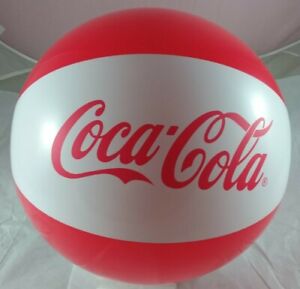 Vintage NEW Inflatable COCA COLA BEACH BALL Enjoy Coke Beach Ball