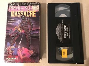 Nail Gun Massacre (VHS, 1987, Magnum Entertainment) Rocky Patterson, Ron Queen