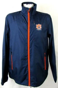 Auburn Tigers Men Large Screened Logo Full Zip Windbreaker Jacket UAB 19 - Picture 1 of 8