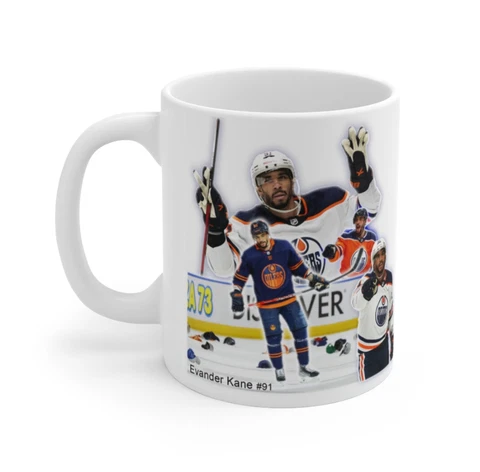 Evander Kane Edmonton Oilers ART Mug Coffee Tea Gift Fun Team Hockey Souvenir Cover