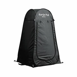 Pop Up Changing Room Privacy Tent Instant Portable Outdoor Shower Tent Black - Picture 1 of 6
