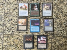 Magic The Gathering MTG The Dark Rare 8 Card Lot Vintage Mana Vortex Exorcist